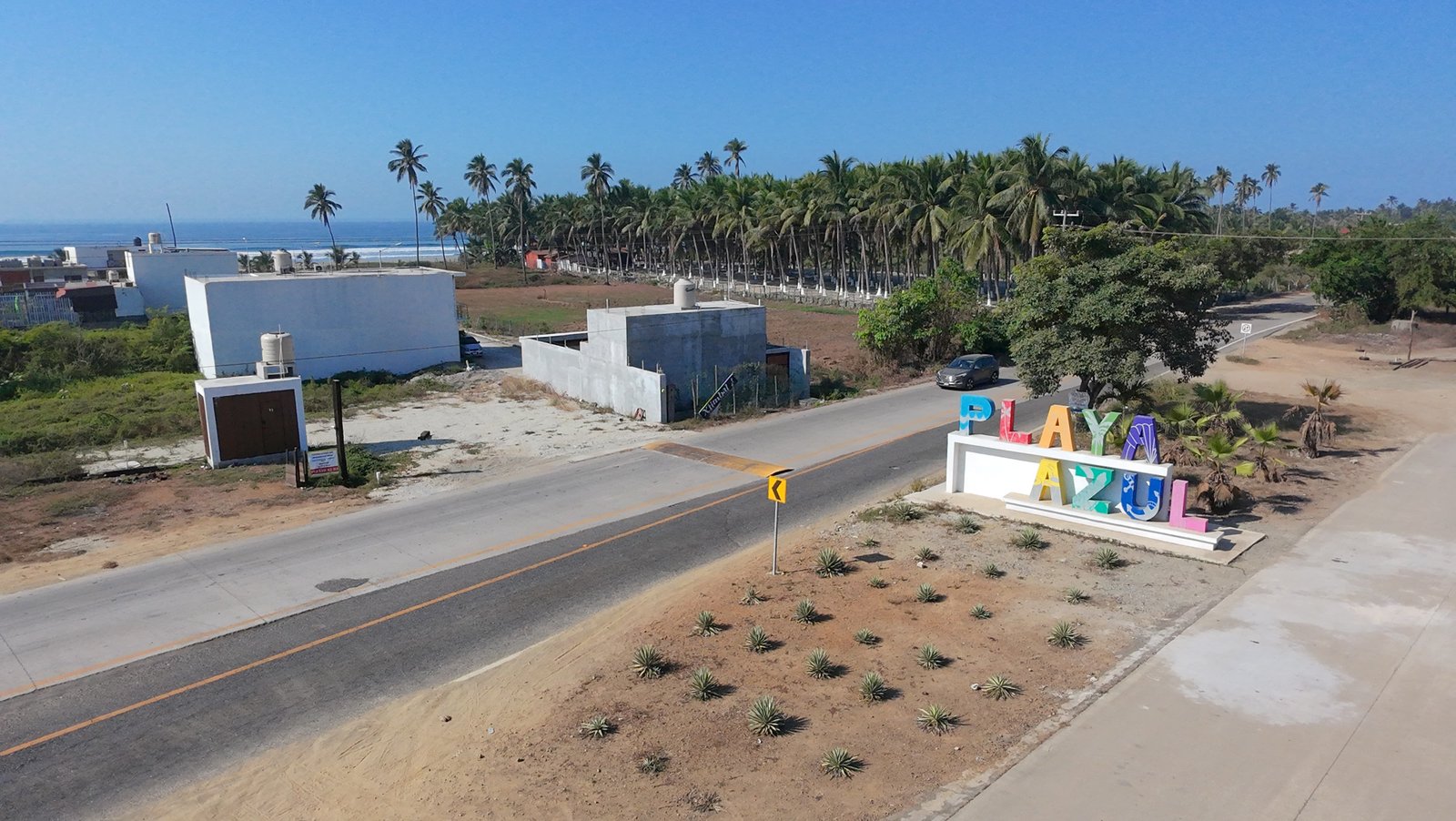 Playa Azul Entrance Landmark